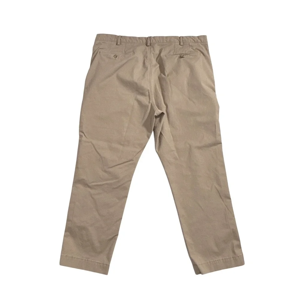 Polo Ralph Lauren Chinos Mens‎ 40x30 Tan Excellent Stretch Straight Fit Pants
